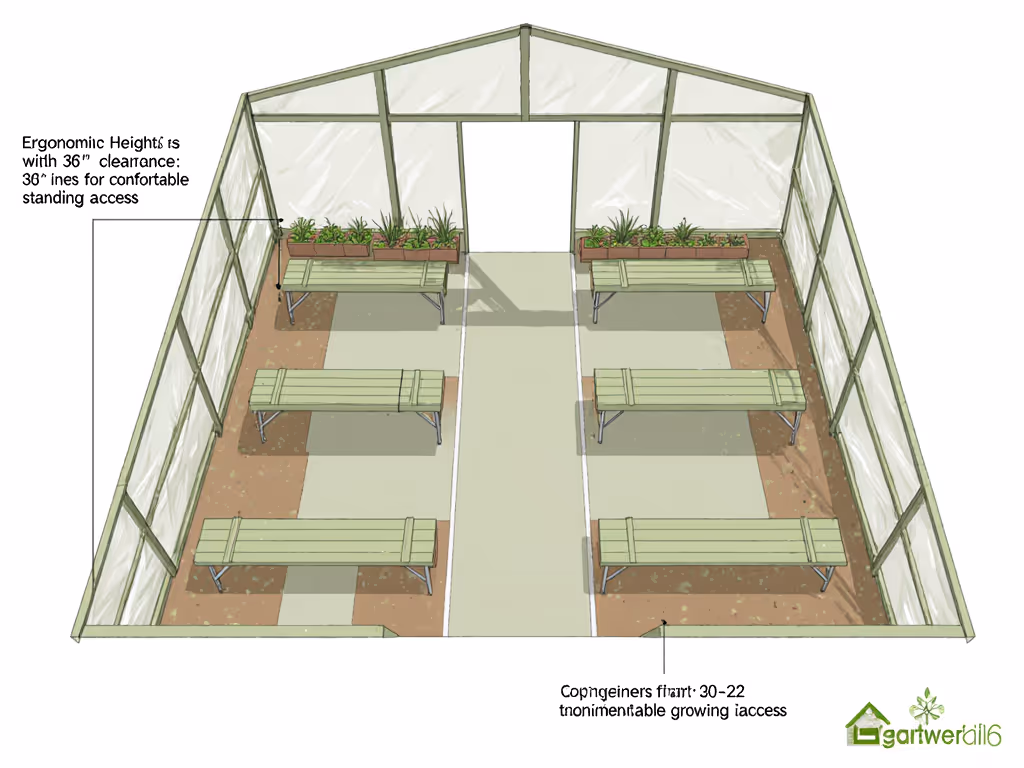 6x8_senior_greenhouse_layout_showing_pathway_widths_bench_heights