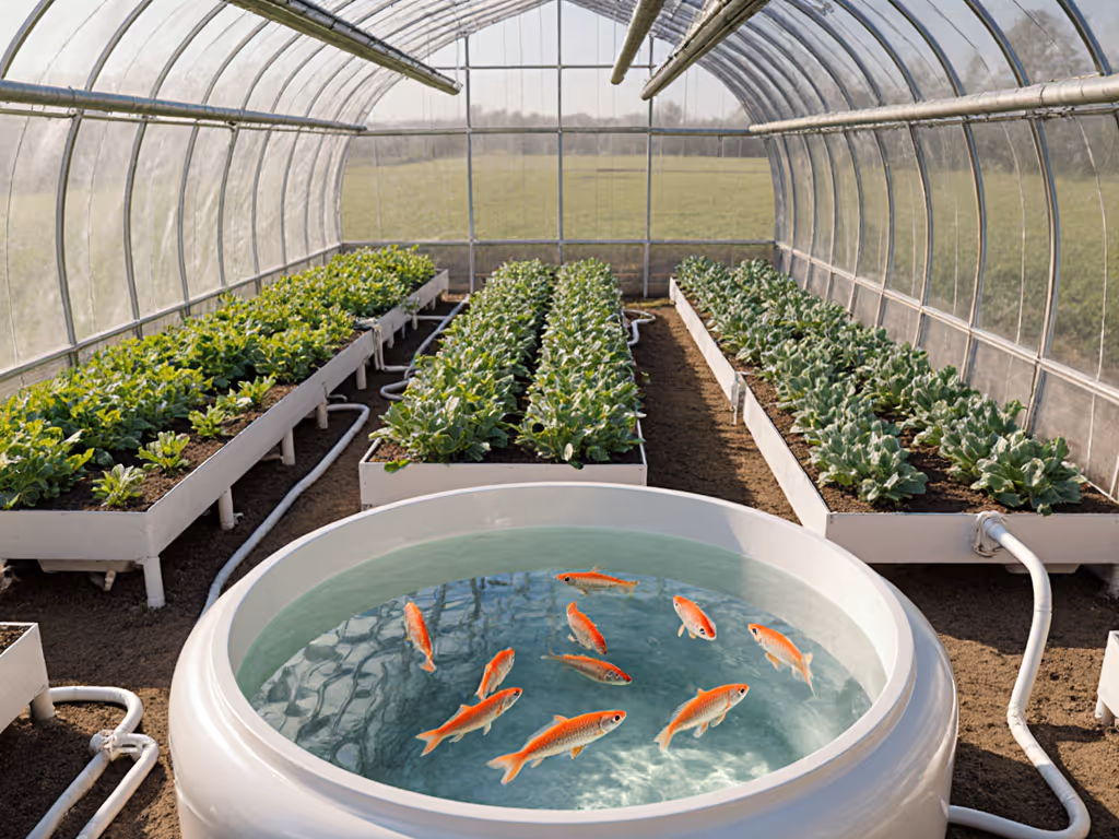 aquaponics_greenhouse_with_fish_tank_and_plants