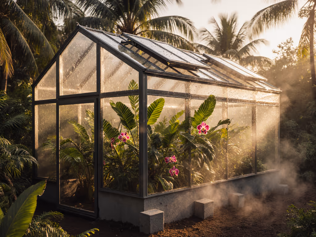 Top Humid Climate Greenhouse Kits: Tropical Plant Comparison