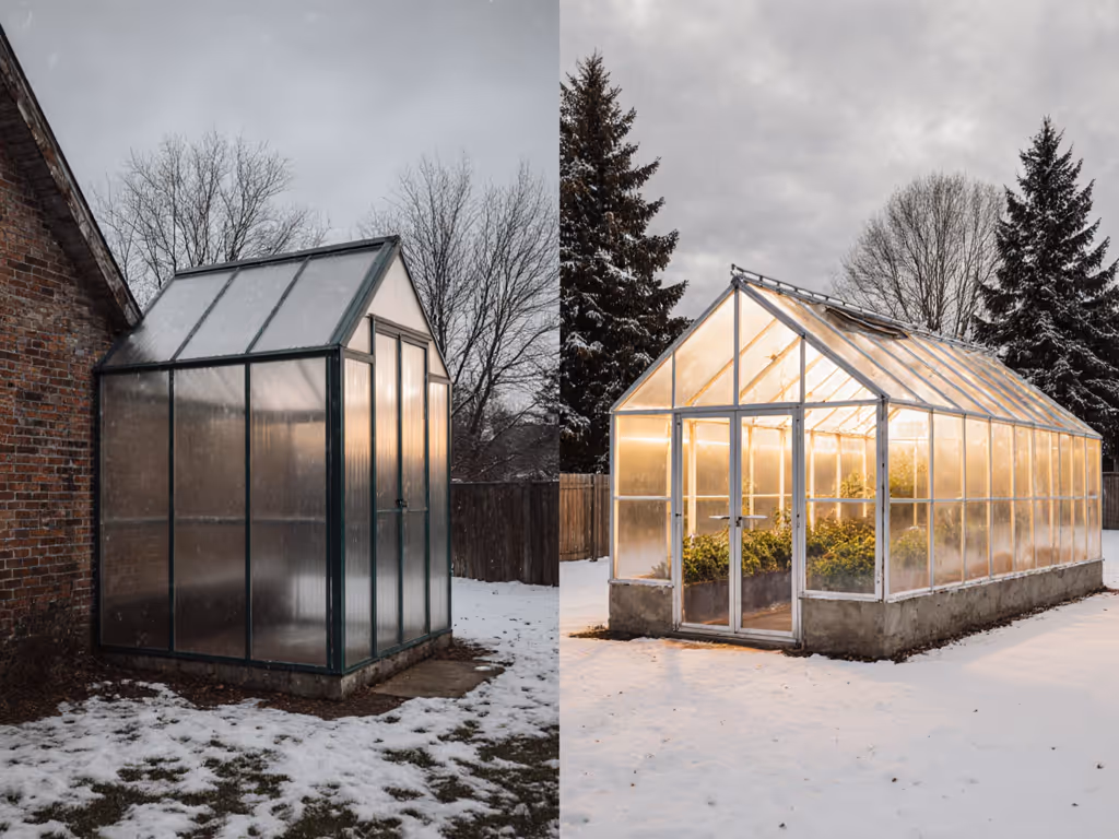 Lean-to vs Custom Greenhouse Kits: Which Survives Your Climate?