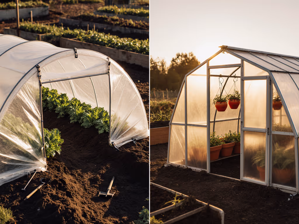 Hoop House vs Greenhouse: Best Budget Season Extension Kits