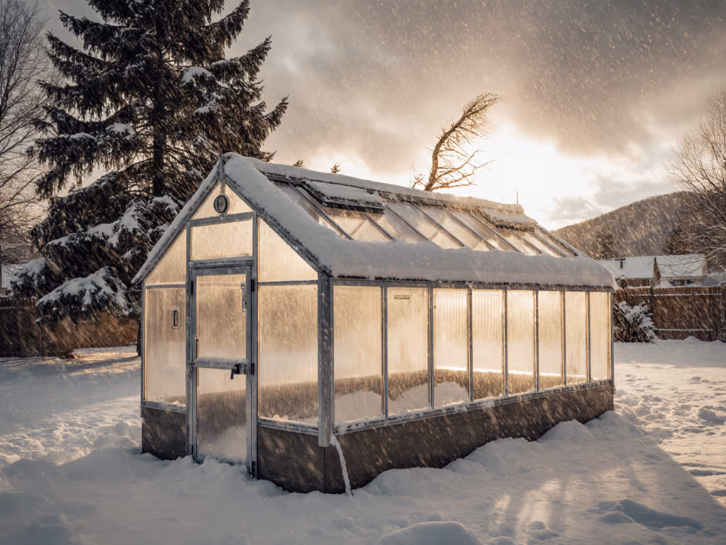 Climate-Proof Small Greenhouse Kits: Verified Wind & Snow Ratings