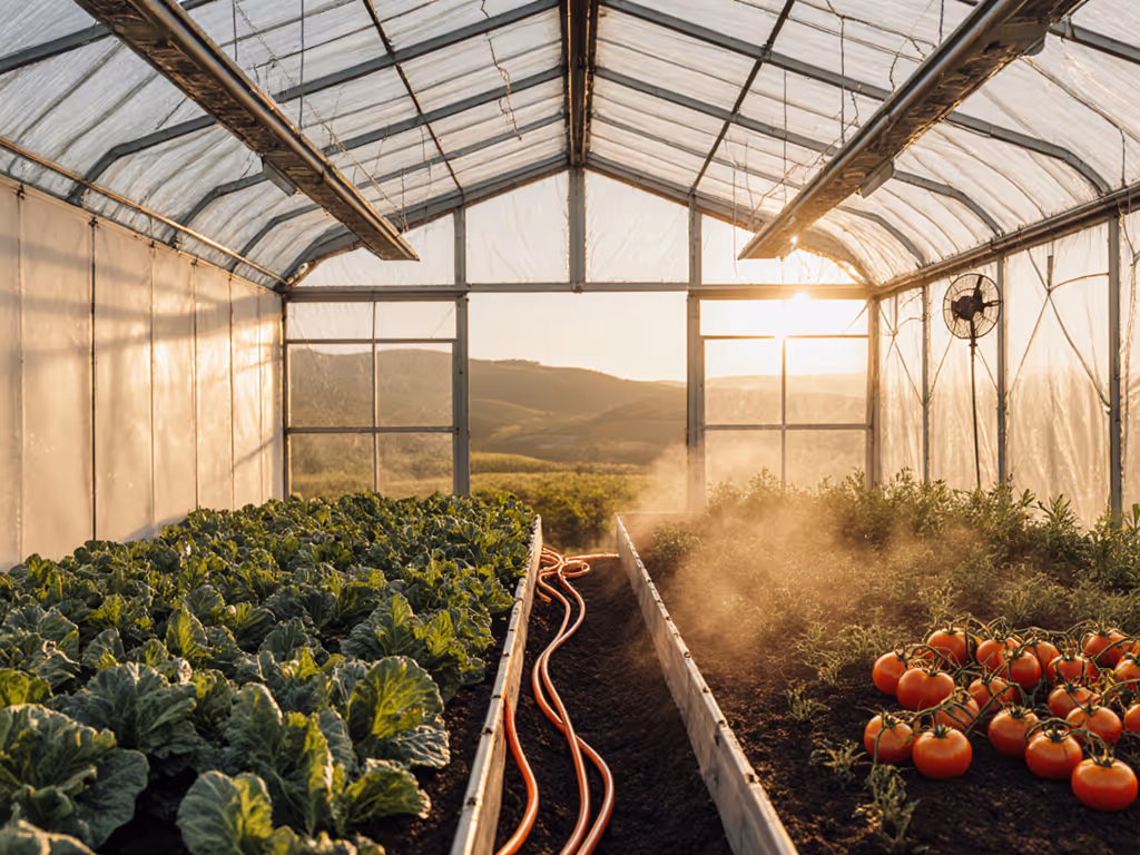Greenhouse Temperature Zones: Grow Cool & Warm Crops Together