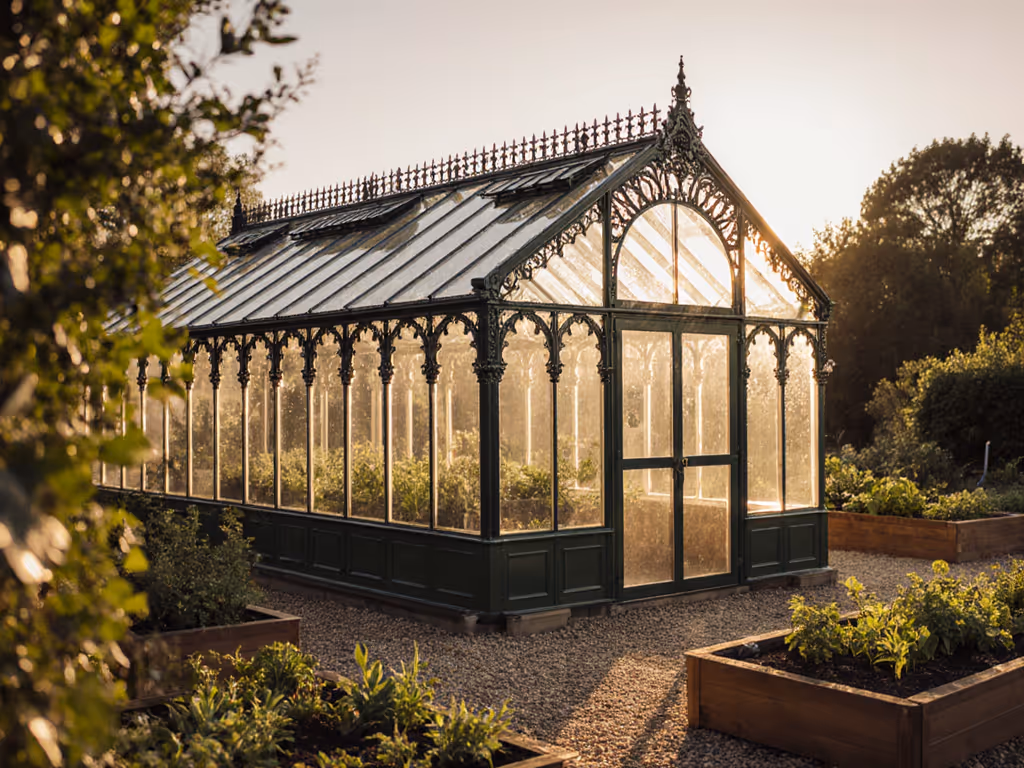 Victorian Glass Greenhouse: Heritage Design for Modern Gardens