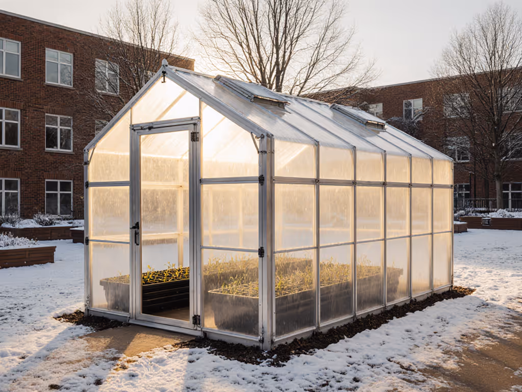 Climate-Tested Small Greenhouse Kits for Schools