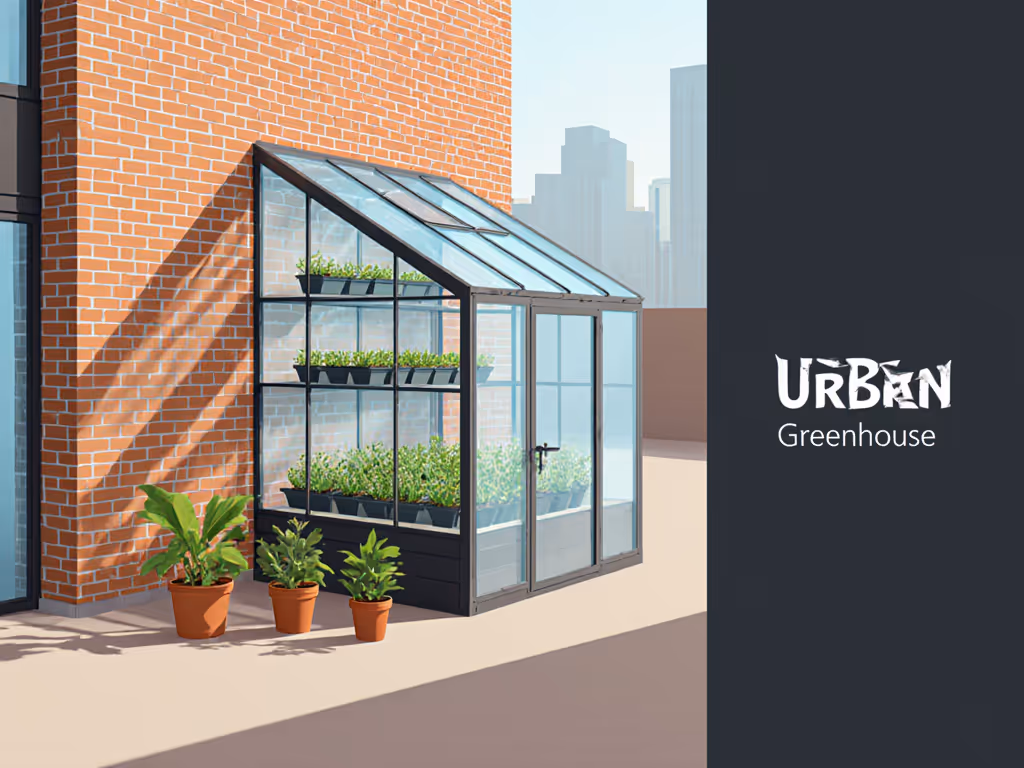 Small-Space & Urban Greenhouses