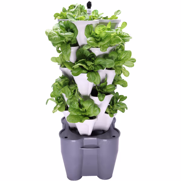 Mr. Stacky Smart Farm - Vertical Tower Gardening System